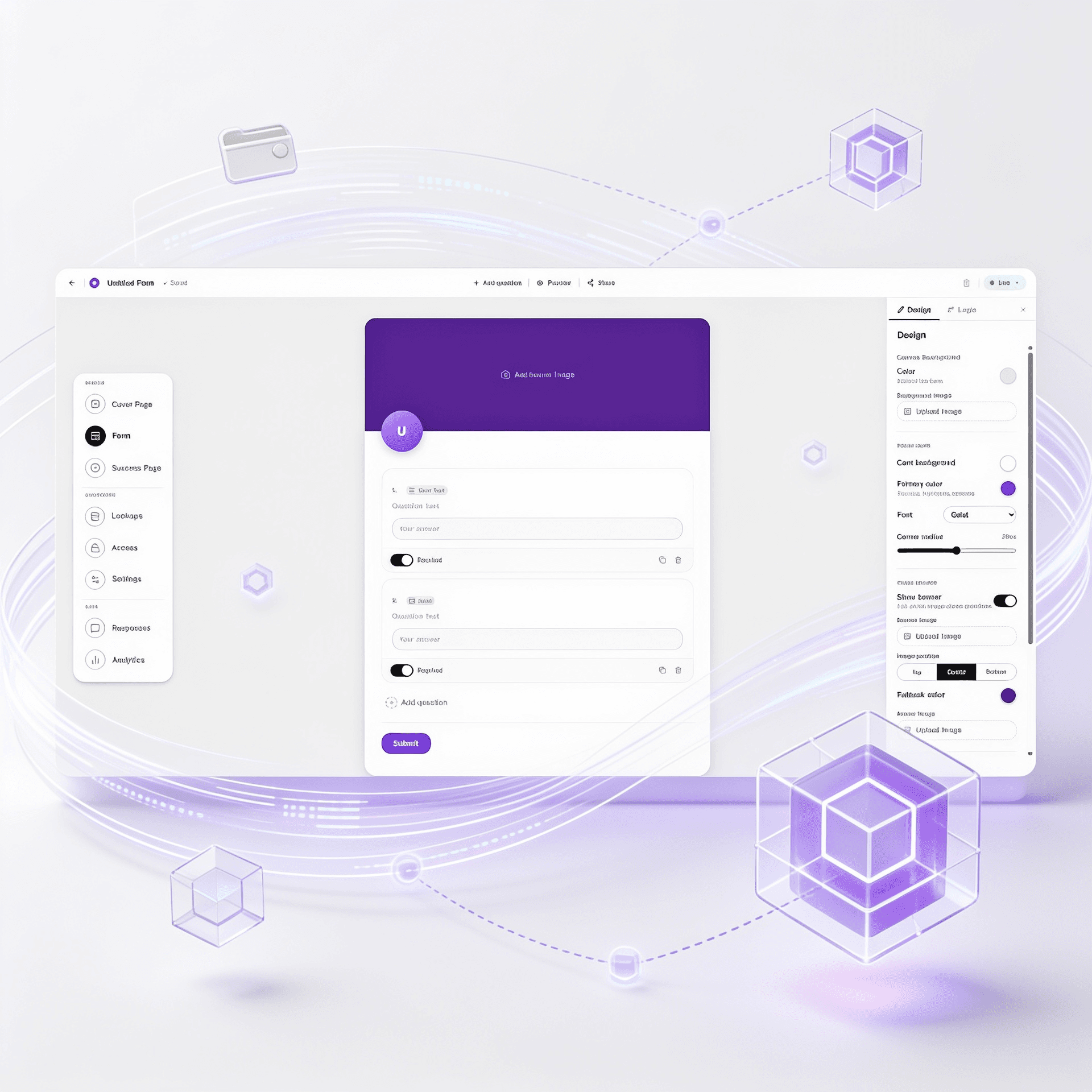 Formz form builder interface